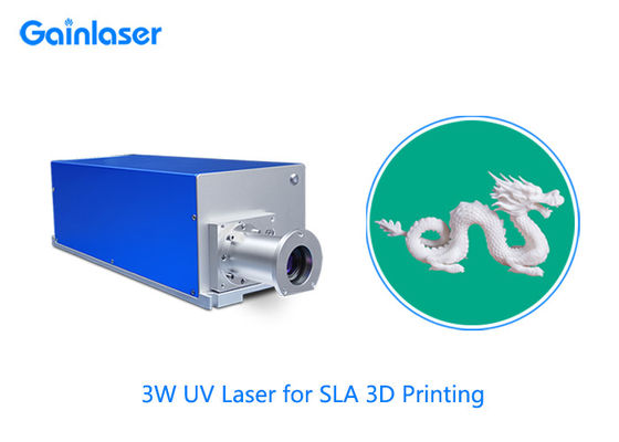입체 리소그래피 3D 프린팅을 위한 355nm 3W UV 레이저